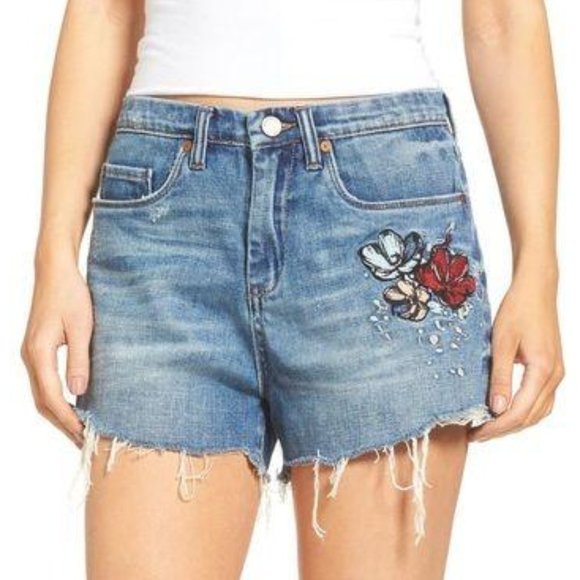 BLANKNYC Denim Pin-up High Rise Shorts 29 … - Picture 2 of 8